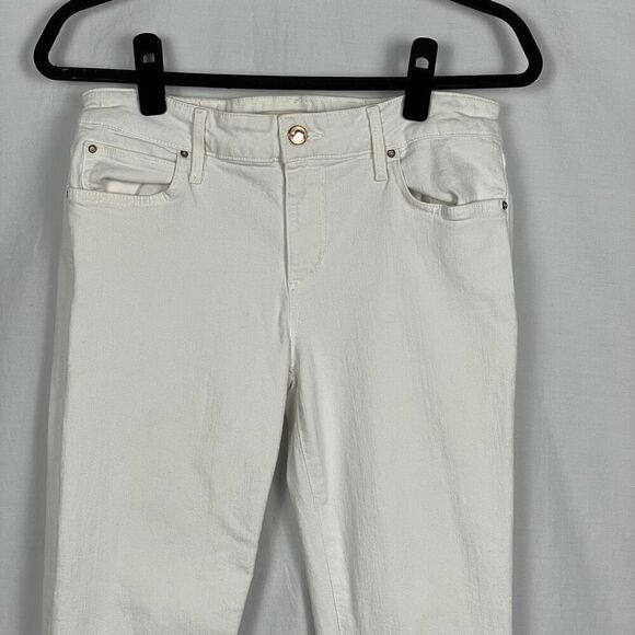 Joes Jeans White The Icon Crop Mid Rise Skinny Jeans - Women’s 29 - Picture 3 of 7